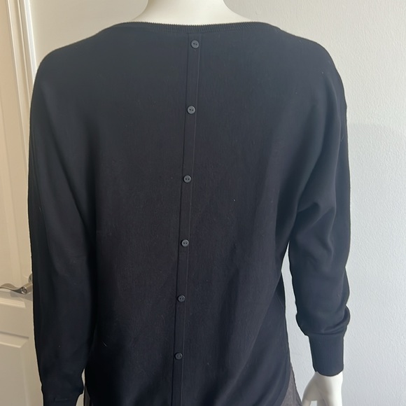 NWT Black SoyaConcept pullover. Medium. - Picture 3 of 4
